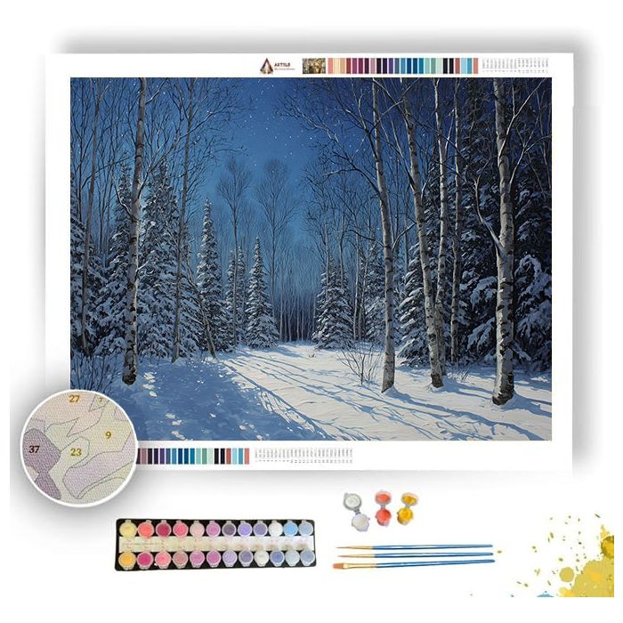 WINTERS BREATH - Paint by Numbers Full Kit
