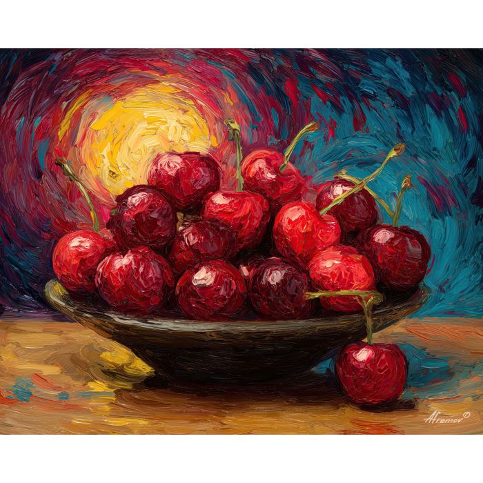 A BOWL OF CHERRIES