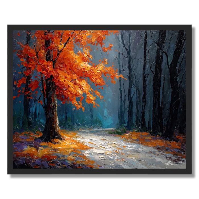 AUTUMNS LAST GLOW - FRAMED