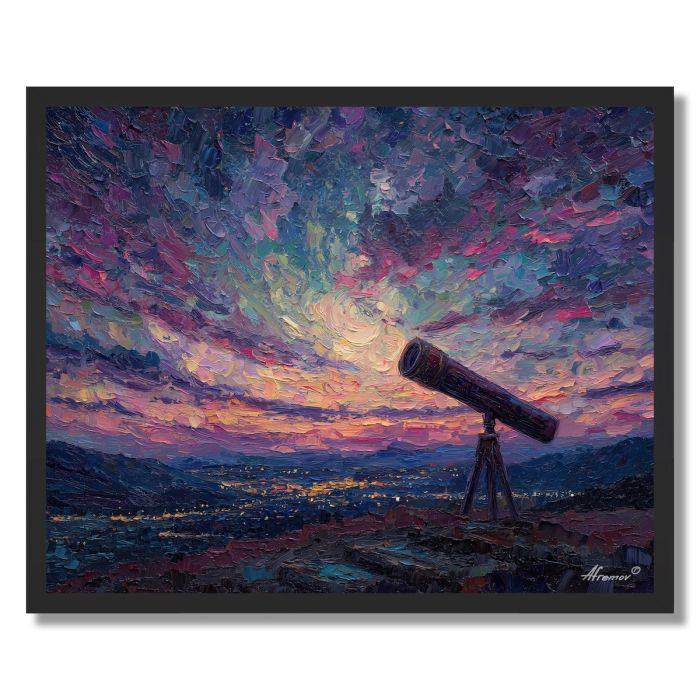 THE GALAXYS EDGE - FRAMED