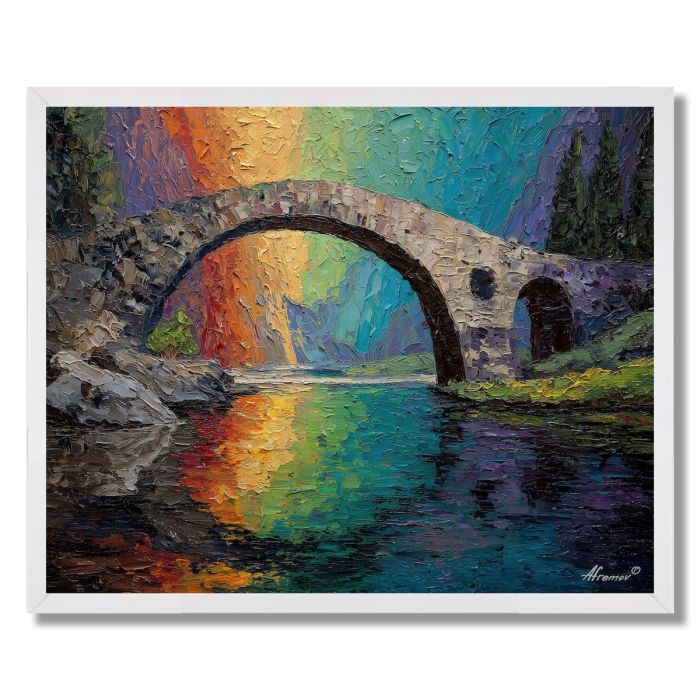 THE RAINBOW BRIDGE - FRAMED