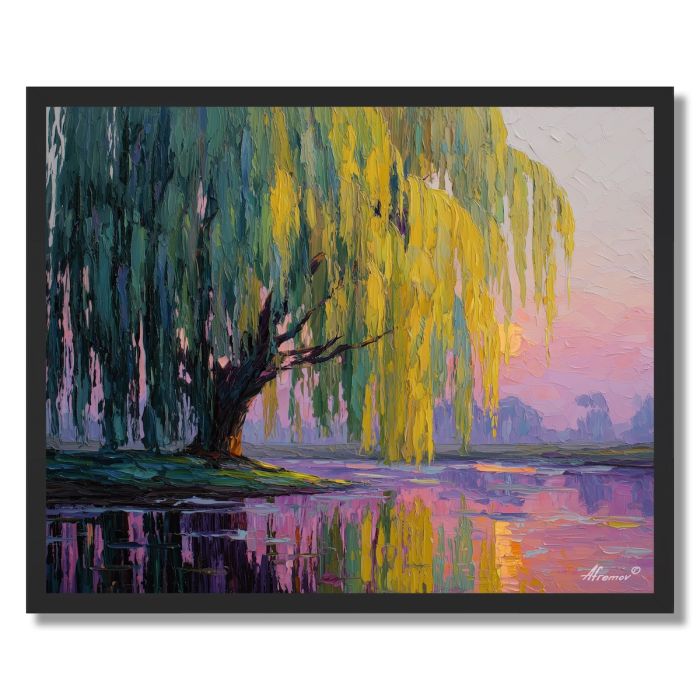 THE WEEPING WILLOW - FRAMED