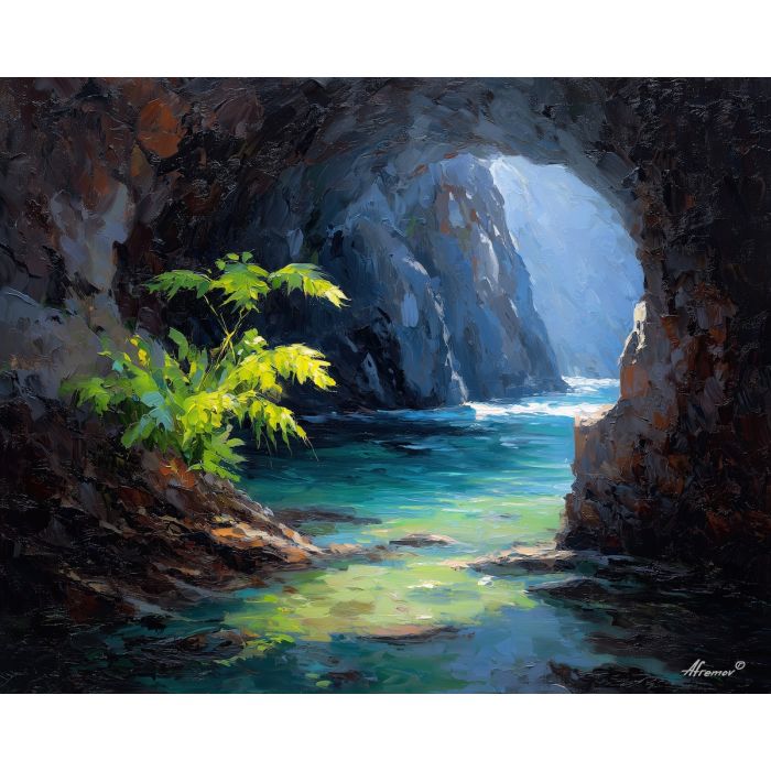 CAVE BY THE SEA