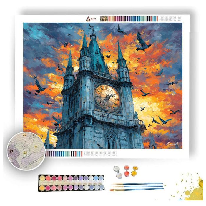 BRONZE HEARTBEAT - Paint by Numbers Full Kit