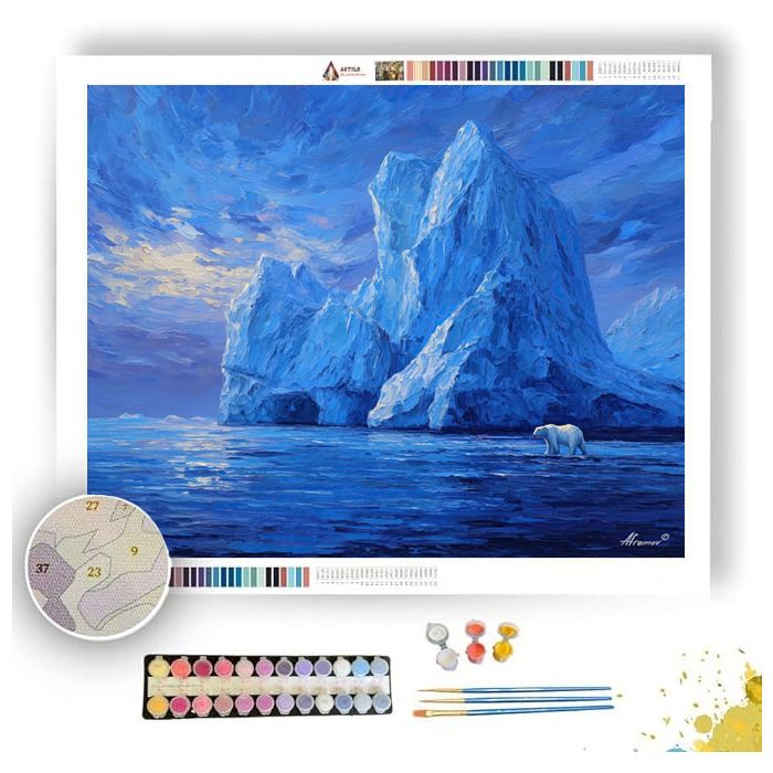 ARCTIC CHIME - Paint by Numbers Full Kit