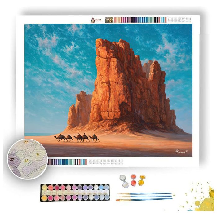 TERRACOTTA VOYAGE - Paint by Numbers Full Kit