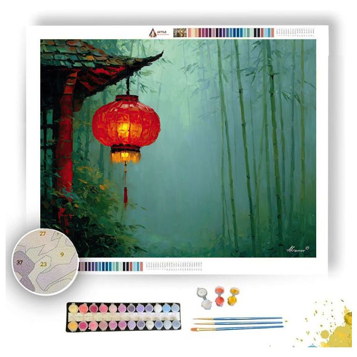 JADE LANTERN - Paint by Numbers Full Kit