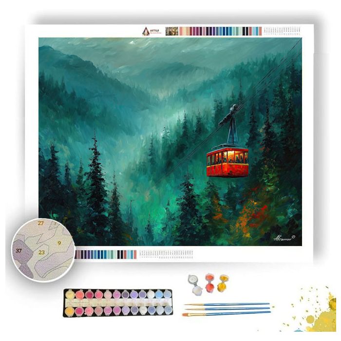 EMERALD VISTA - Paint by Numbers Full Kit