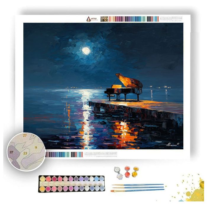 MIDNIGHT SONATA - Paint by Numbers Full Kit
