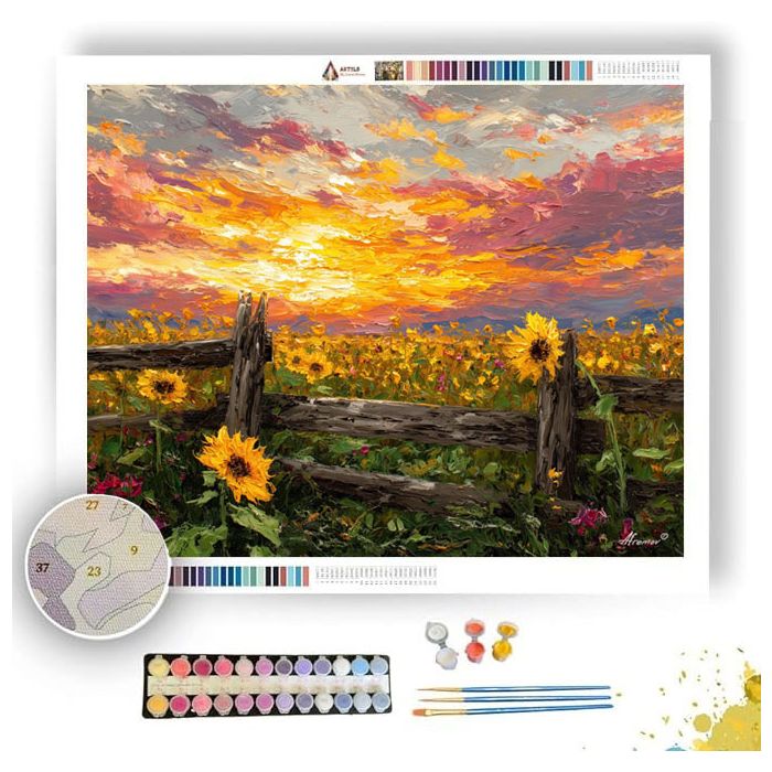 GILDED REVERIE - Paint by Numbers Full Kit