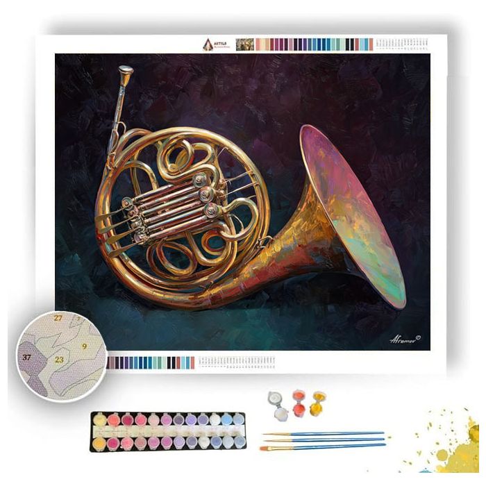 ECHOING BRASS - Paint by Numbers Full Kit
