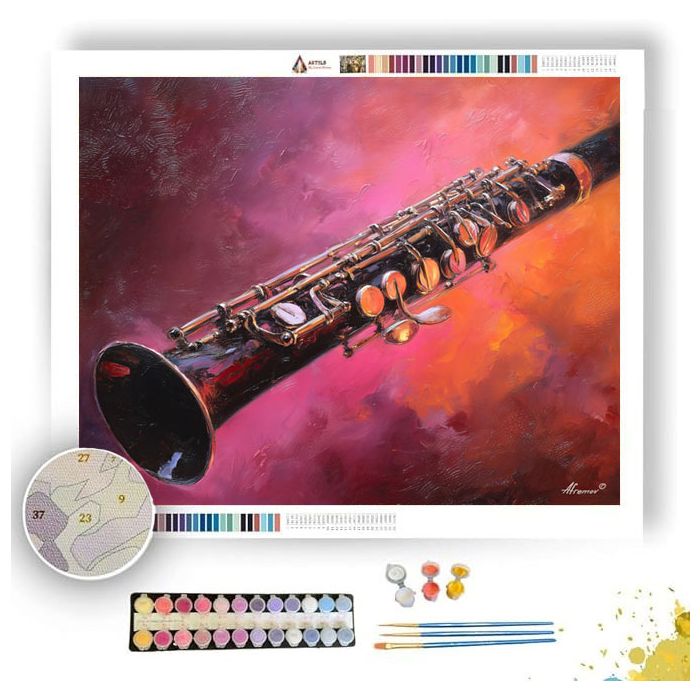 CRIMSON REED - Paint by Numbers Full Kit