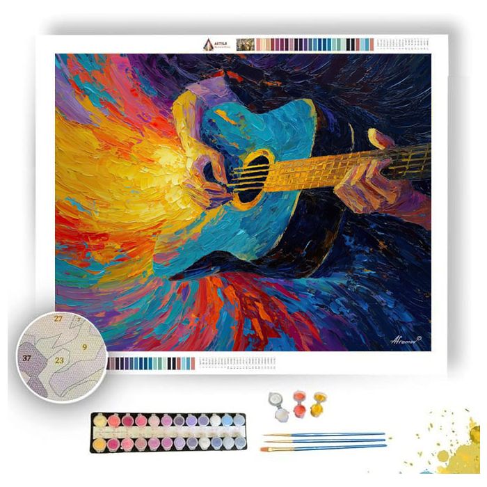 GUITAR SERENADE - Paint by Numbers Full Kit