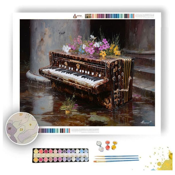 MELODY OF RUST - Paint by Numbers Full Kit