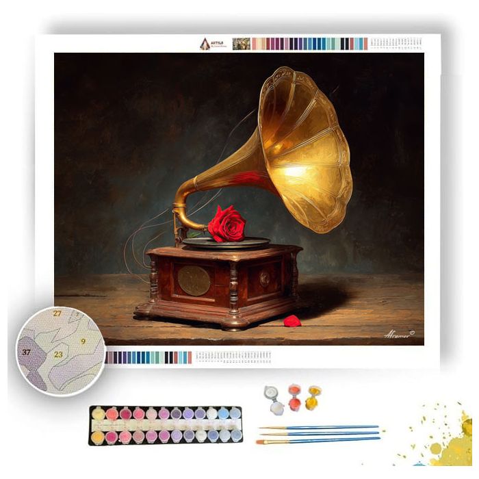 VELVET CADENCE - Paint by Numbers Full Kit