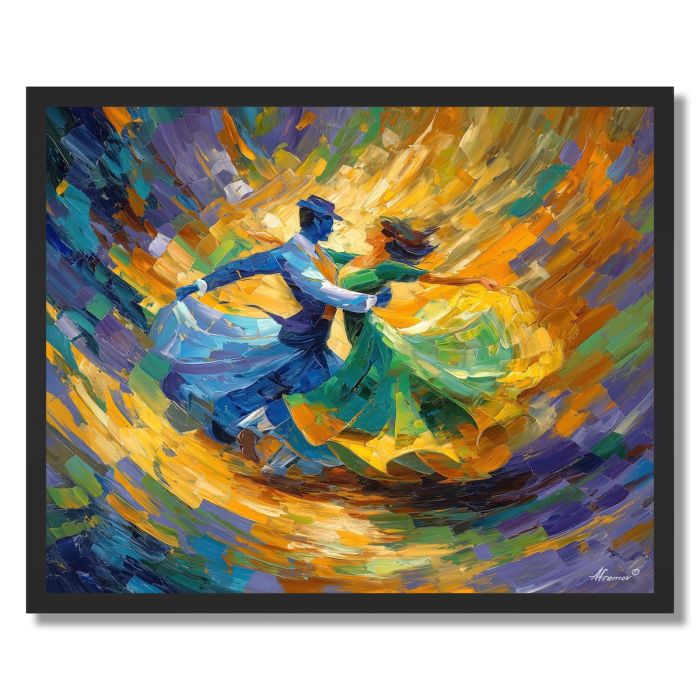 WHIRLWIND WALTZ - FRAMED