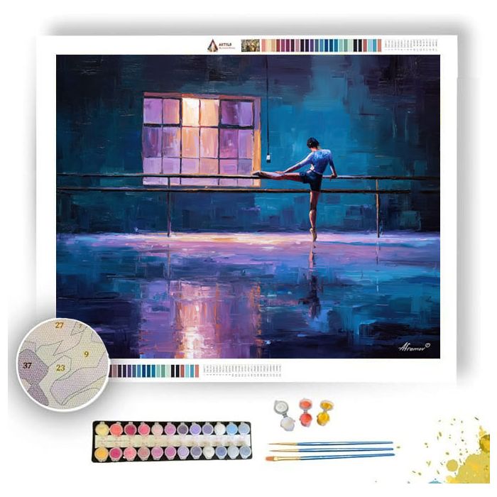 VIOLET PRACTICE - Paint by Numbers Full Kit