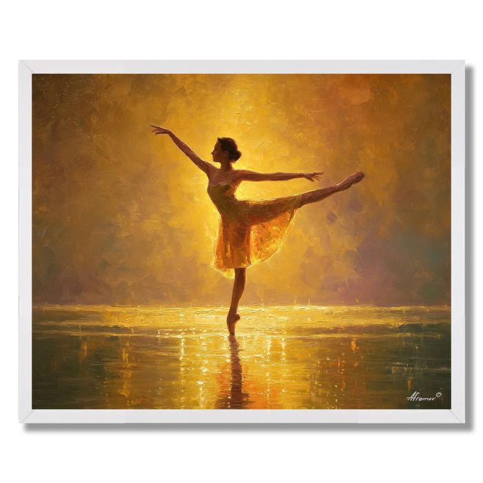 GOLDEN BALANCE - FRAMED