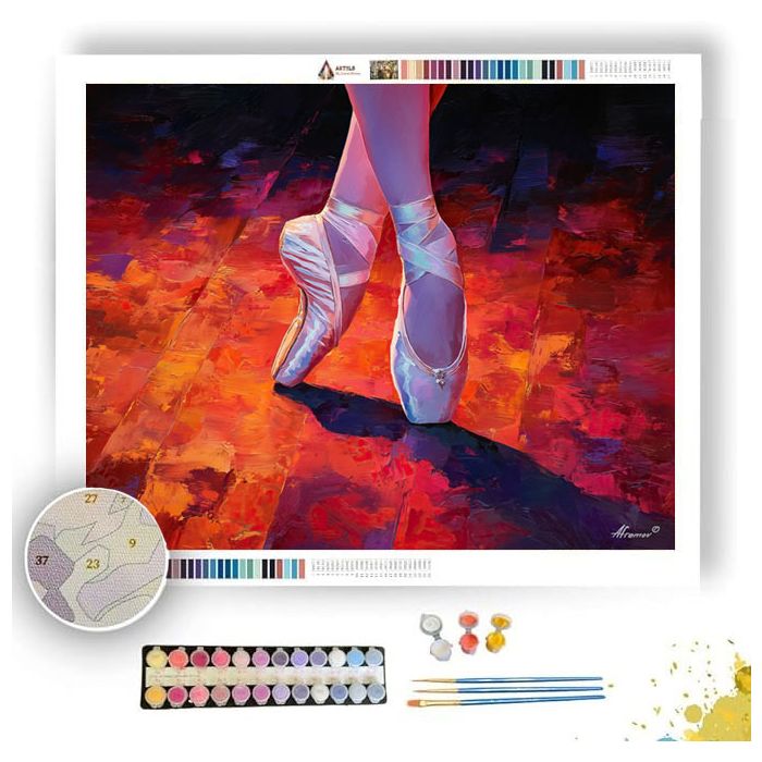 EMBER RHYTHM - Paint by Numbers Full Kit