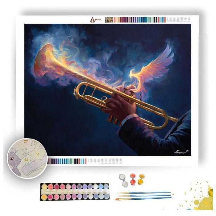 HARMONIC DUST - Paint by Numbers Full Kit