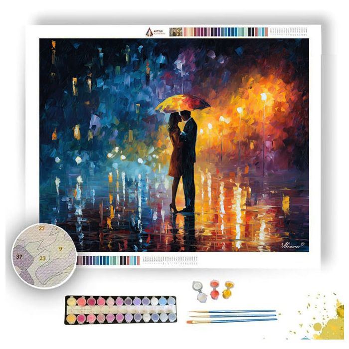 REFLECTED KISS - Paint by Numbers Full Kit
