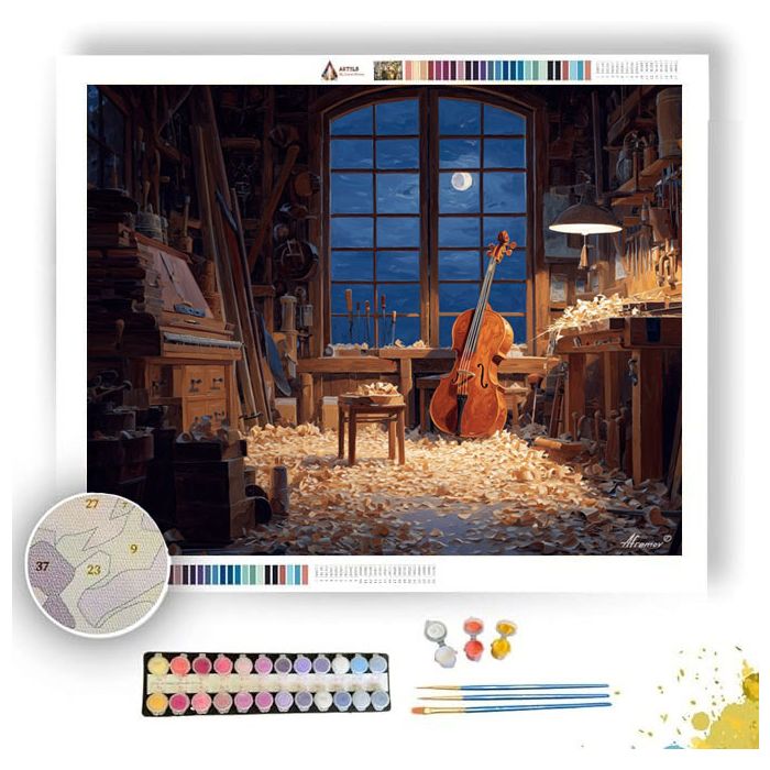ECHOING WOOD - Paint by Numbers Full Kit