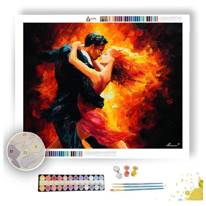 VIBRANT TANGO - Paint by Numbers Full Kit