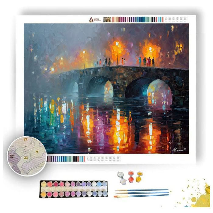 BRIDGE OF ILLUSIONS - Paint by Numbers Full Kit