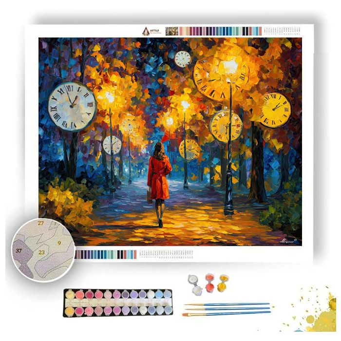 CLOCK FOREST - Paint by Numbers Full Kit