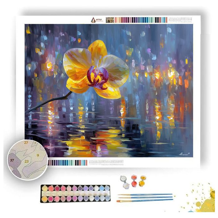 FLOATING ORCHID - Paint by Numbers Full Kit