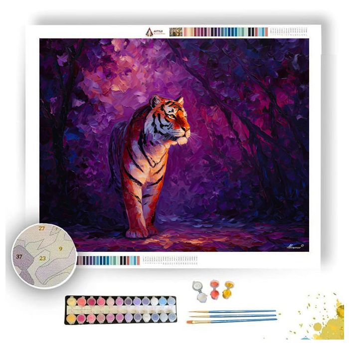 RUBY TIGER - Paint by Numbers Full Kit