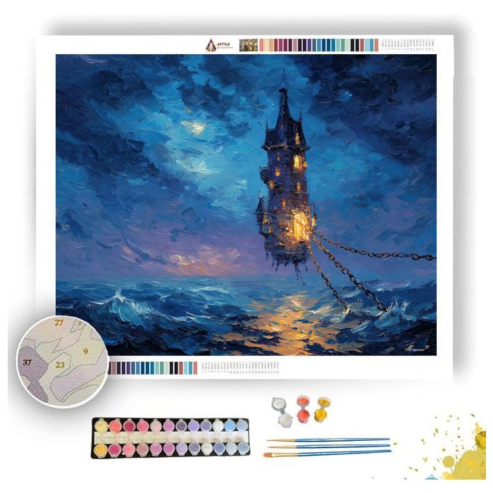 FLOATING TOWER - Paint by Numbers Full Kit