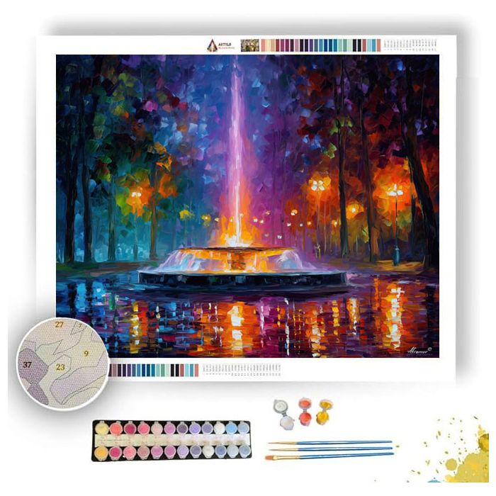 FLOATING FOUNTAIN - Paint by Numbers Full Kit