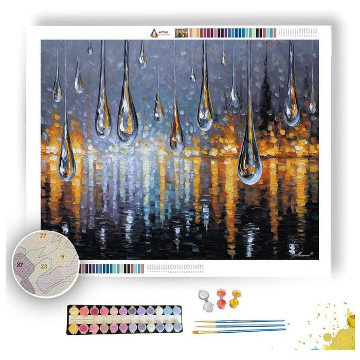 FLOATING RAIN - Paint by Numbers Full Kit