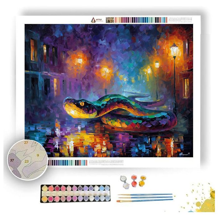 LUMINOUS SERPENT - Paint by Numbers Full Kit