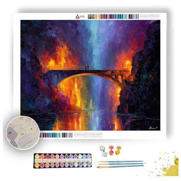 GHOST BRIDGE - Paint by Numbers Full Kit