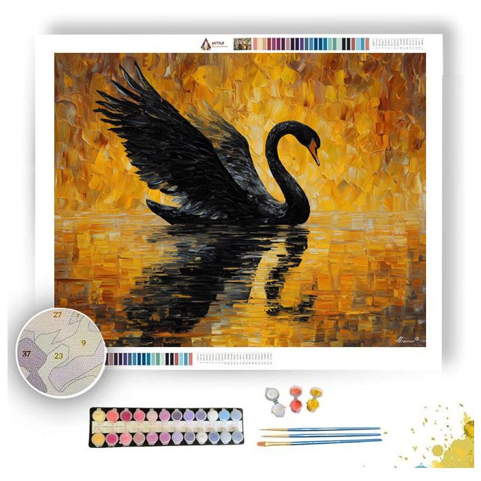INK SWAN - Paint by Numbers Full Kit