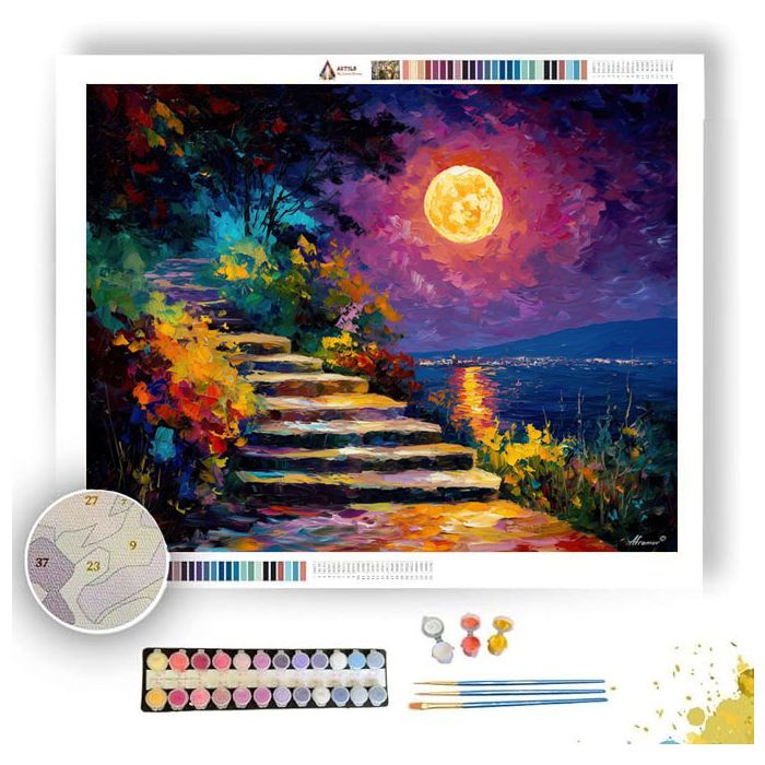 STAIRWAY MOON - Paint by Numbers Full Kit