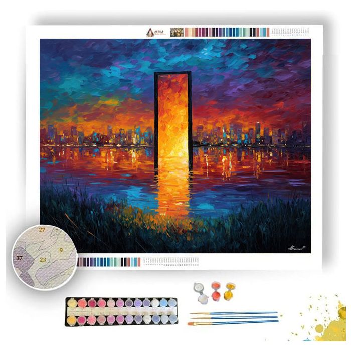 SILENT MIRROR - Paint by Numbers Full Kit
