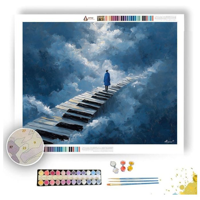 DREAM STAIRWAY - Paint by Numbers Full Kit