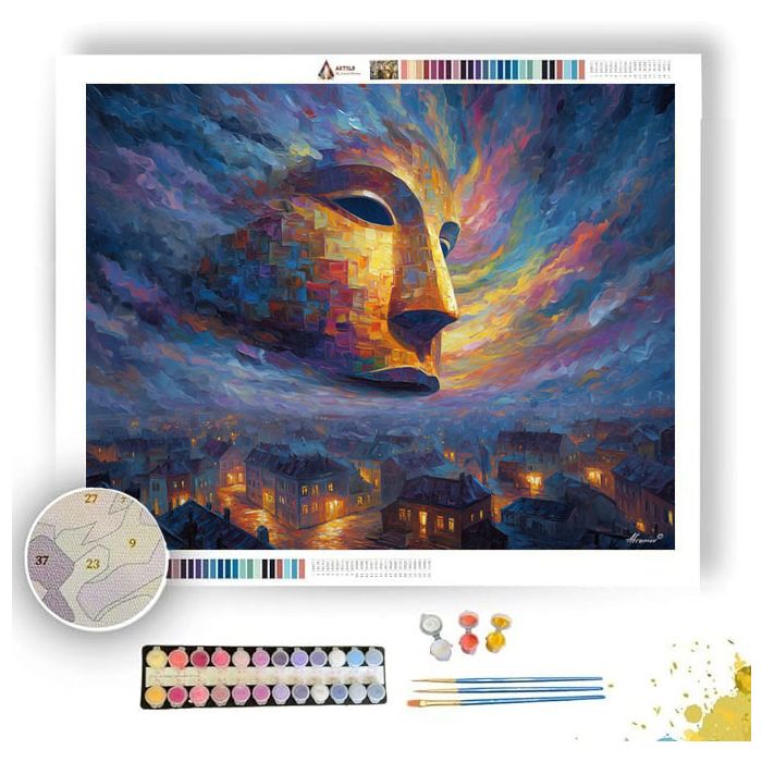 WIND MASK - Paint by Numbers Full Kit