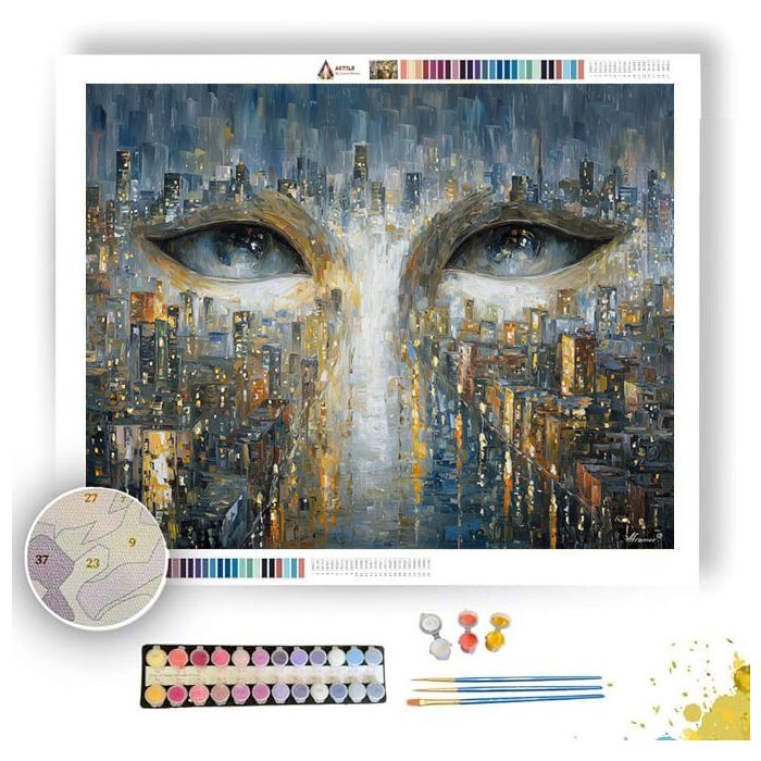 MASK OF RAIN - Paint by Numbers Full Kit