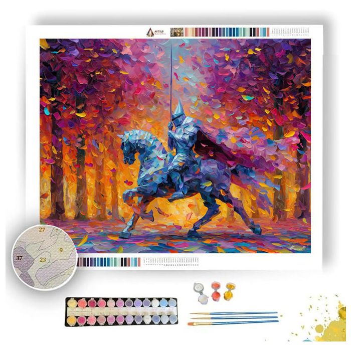 CRYSTAL HORSEMAN - Paint by Numbers Full Kit
