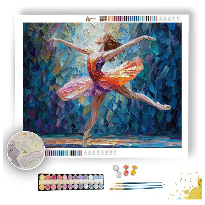GLASS BALLET - Paint by Numbers Full Kit