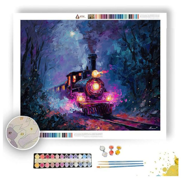 PHANTOM TRAIN - Paint by Numbers Full Kit