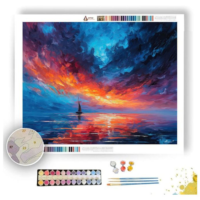 HORIZON TEARS - Paint by Numbers Full Kit