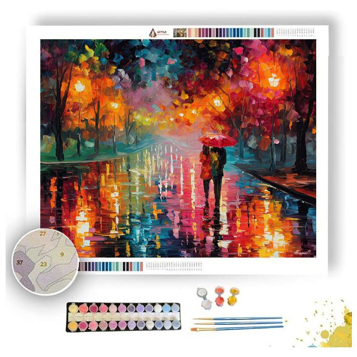 MIRROR RAIN - Paint by Numbers Full Kit