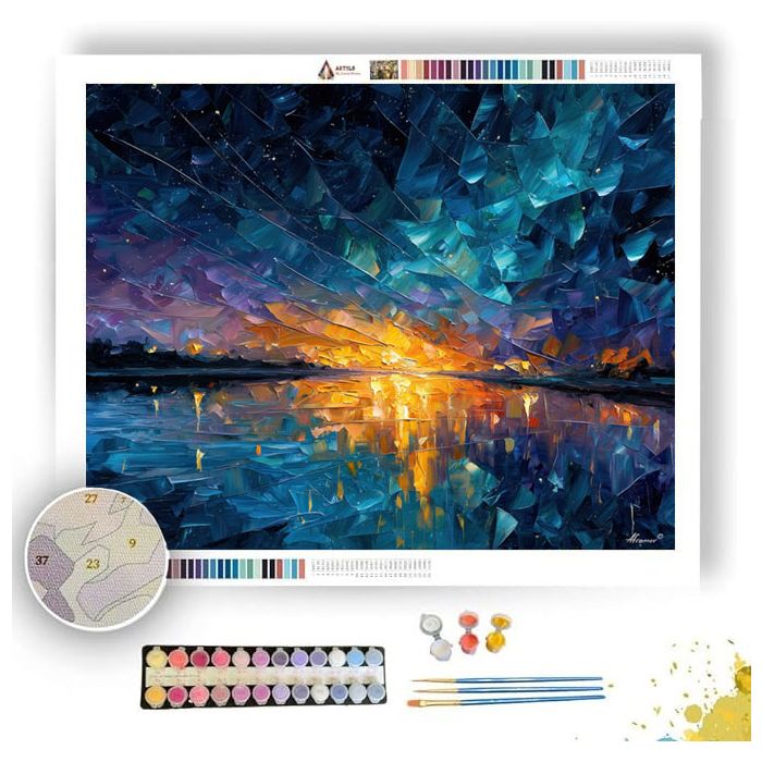 SHATTERED VEIL - Paint by Numbers Full Kit