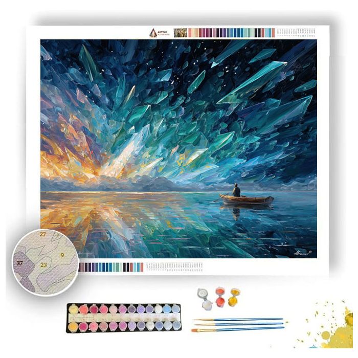 CRYSTAL STORM - Paint by Numbers Full Kit