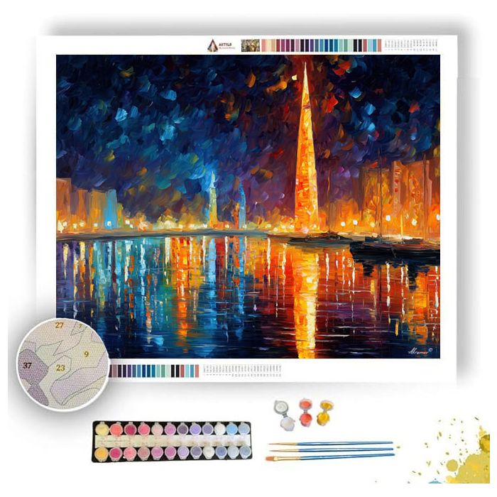 DISSOLVING TOWER - Paint by Numbers Full Kit